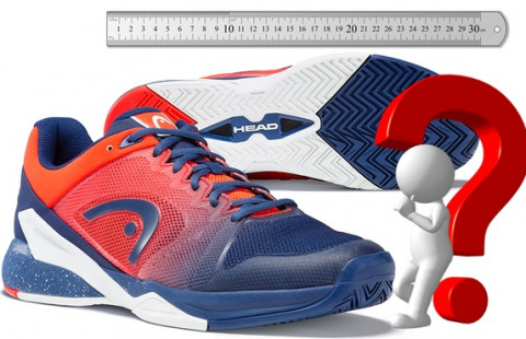 Как правилно да определим размера на тенис обувките?