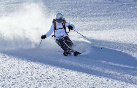 Женско ски каране: особености и грешки