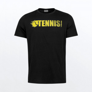 Тенис фланелка HEAD font t-shirt мъжка / 811311-bk